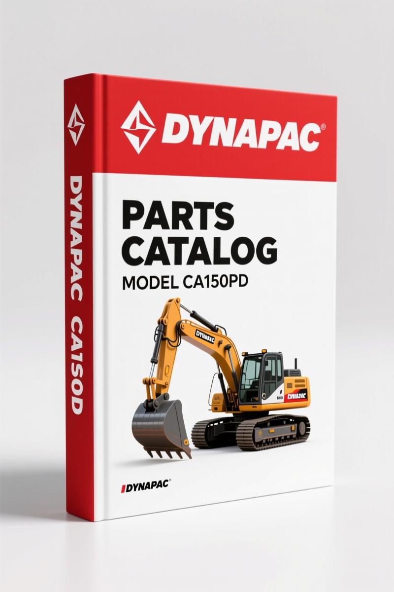 Dynapac CA150PD 2006 Parts Catalog – 189 Pages of OEM Spare Parts Identification