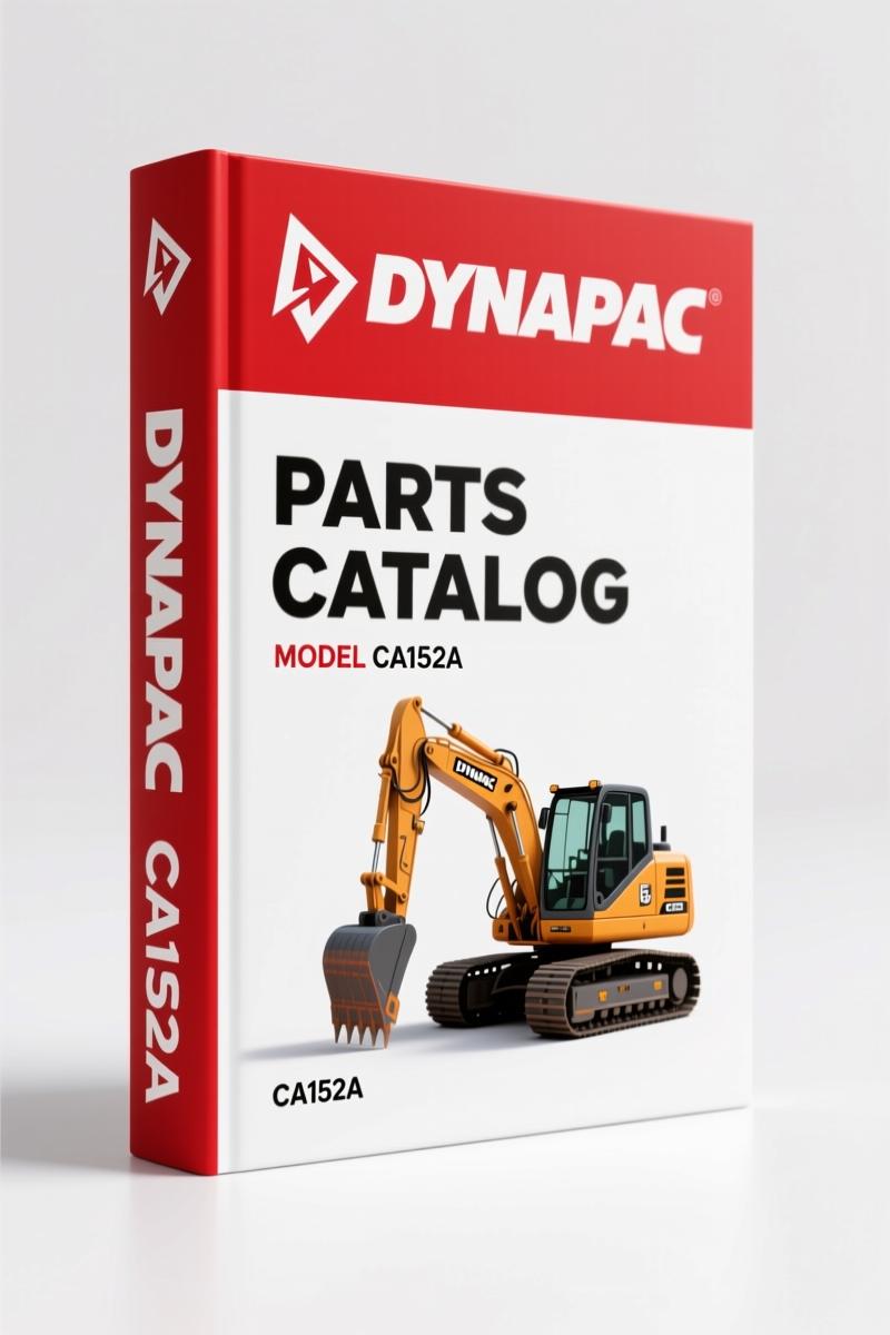 Dynapac CA152A 2006 Parts Catalog – 281 Pages of OEM Specs