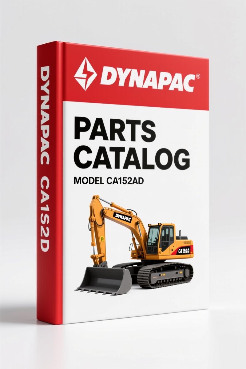Dynapac CA152AD Parts Catalog – 260 Pages of OEM Spare Parts Data