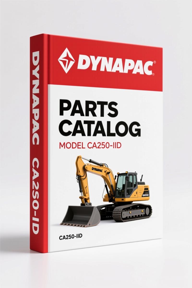Dynapac CA250-IID 2011 Parts Catalog – OEM Spare Parts Documentation