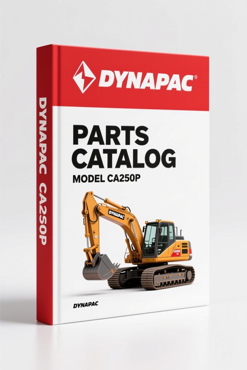 Dynapac CA250P Parts Catalog – 379 Pages of OEM Specs