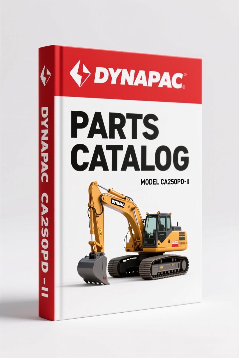 Dynapac CA250PD-II 2010 Parts Catalog – OEM Parts Identification