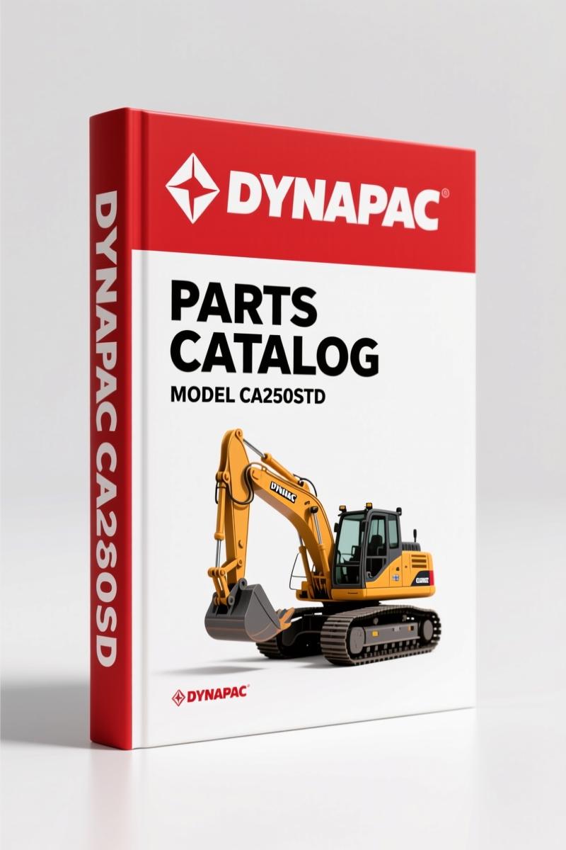 Dynapac CA250STD 2006 Parts Catalog – 218 Pages of OEM Specs