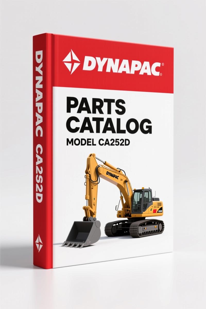 Dynapac CA252D 2008 Parts Catalog – 371 Pages of OEM Parts Identification
