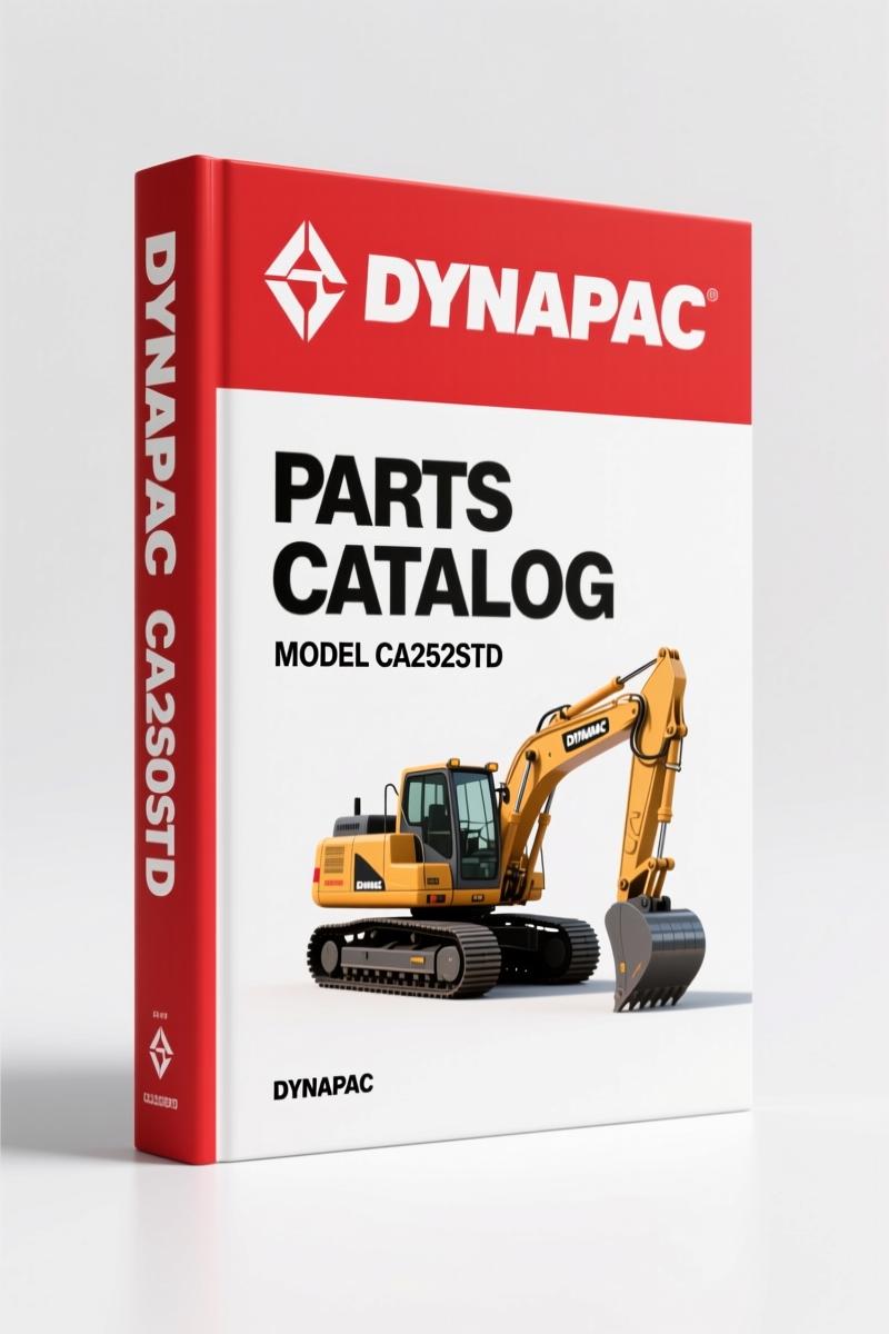 Dynapac CA252STD 2008 Parts Catalog – 337-Page OEM Spare Parts