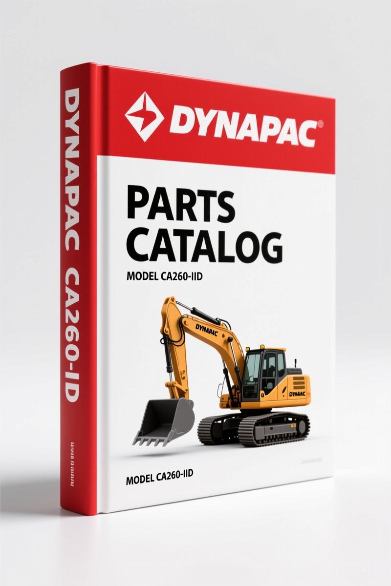 Dynapac CA260-IID 2010 Parts Catalog – 214 Pages of OEM Parts Data