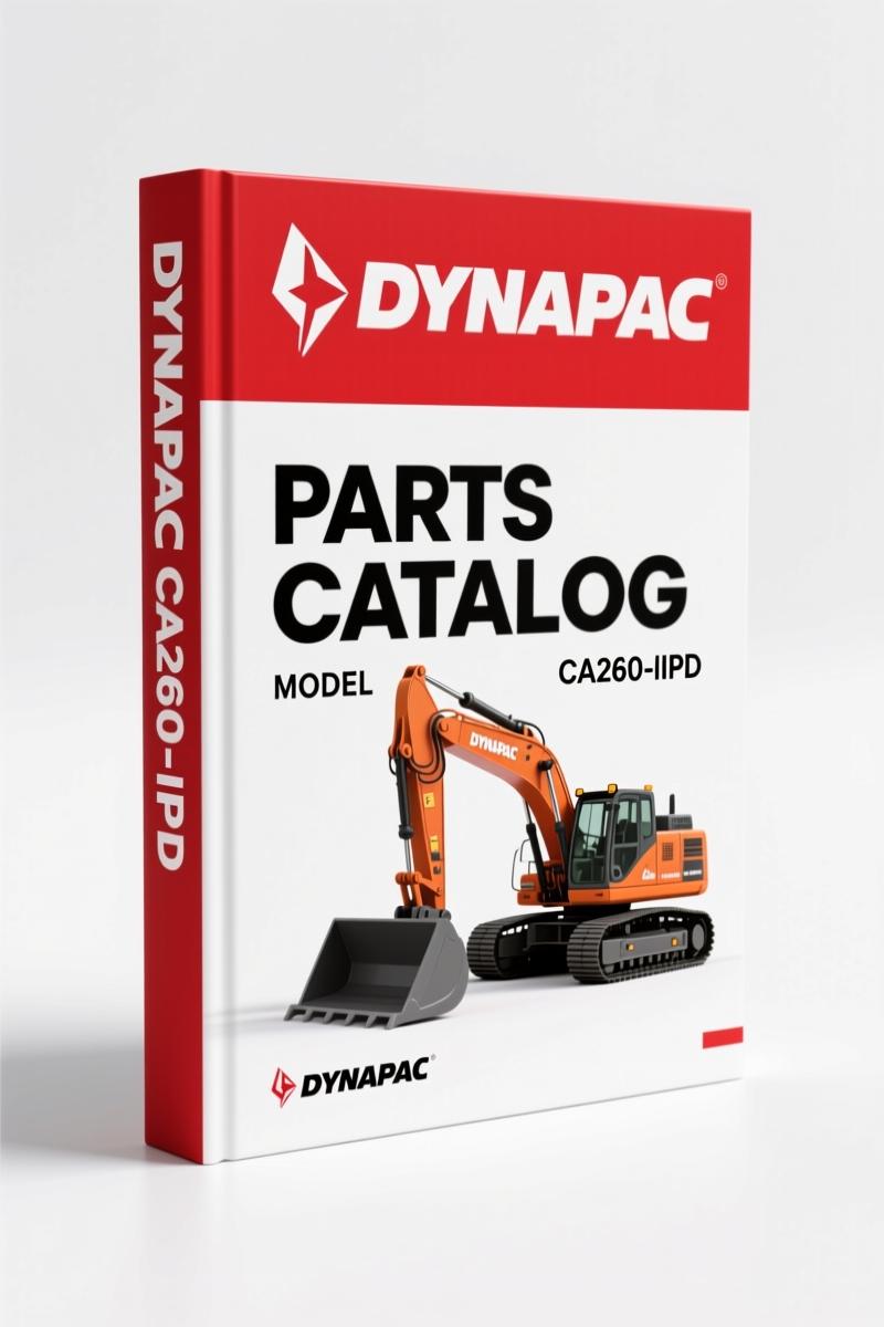 Dynapac CA260-IIPD 2011 Parts Catalog – 232 Pages OEM Specs