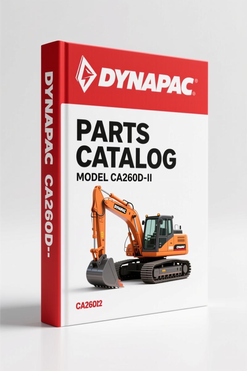 Dynapac CA260D-II Parts Catalog – 252 Pages of OEM Spare Part Numbers