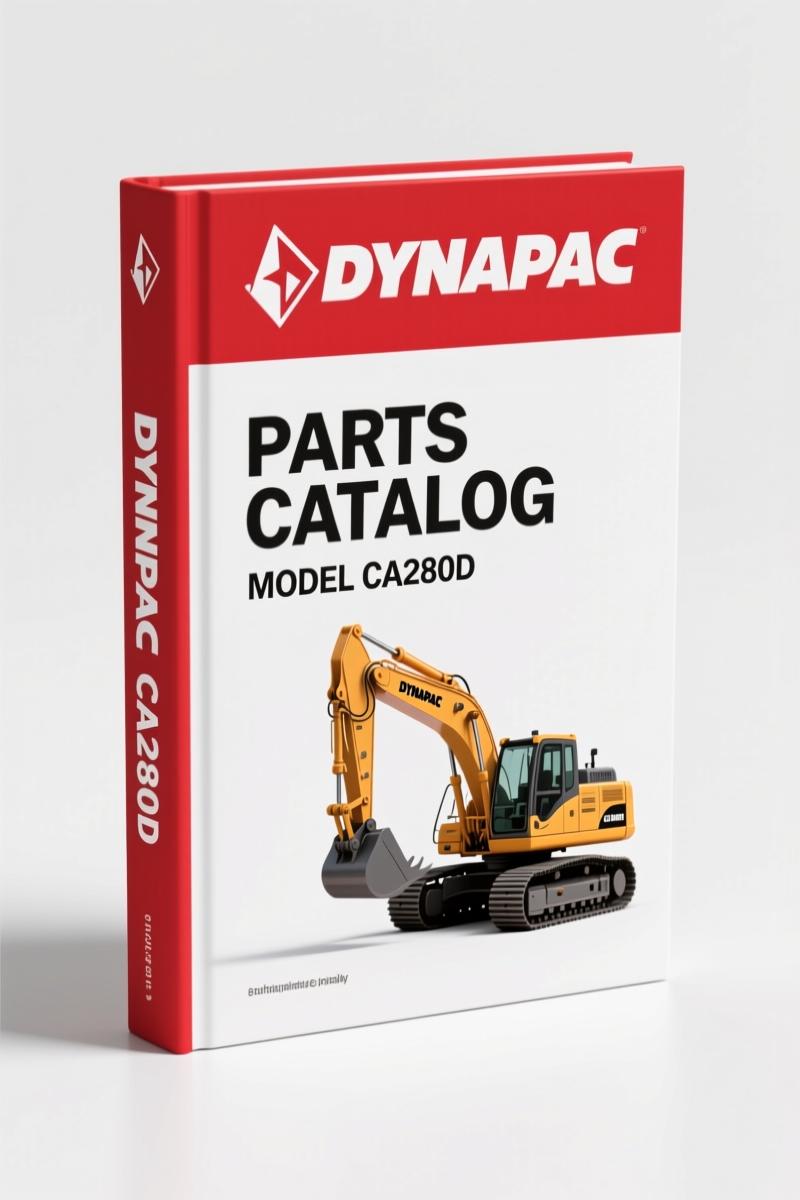 Dynapac CA280D, CA280D-II 2010 Parts Catalog – 237 Pages of OEM Specs