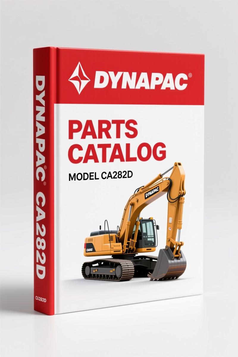 Dynapac CA282D 2011 Parts Catalog – 352 Pages of OEM Part Numbers