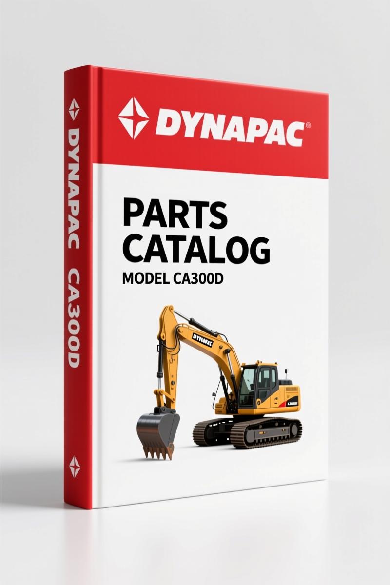 Dynapac CA300D Parts Catalog – 316 Pages OEM Parts