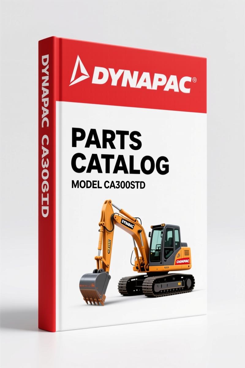 Dynapac CA300STD Parts Catalog – 293 Pages of OEM Component ID