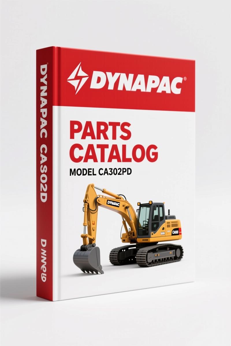 Dynapac CA302PD 2011 Parts Catalog – OEM Exploded-View Index