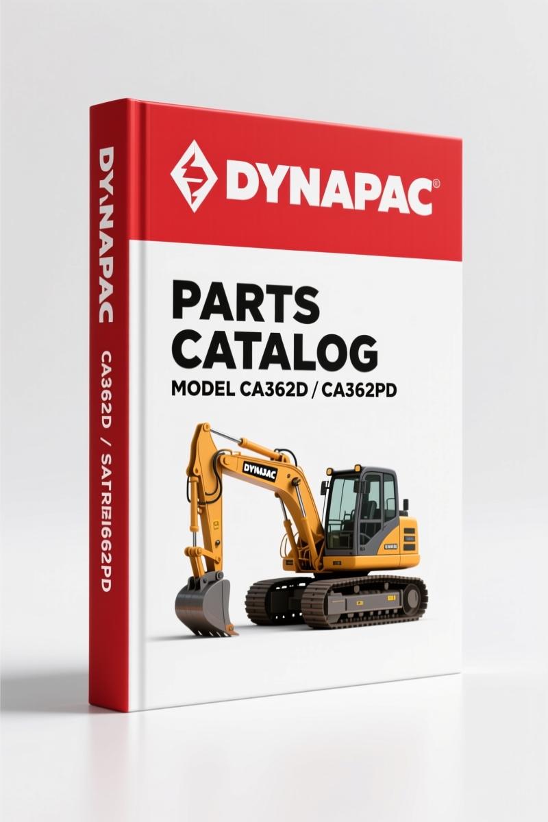 Dynapac CA362D Parts Catalog – 340 Pages of OEM Component Identification