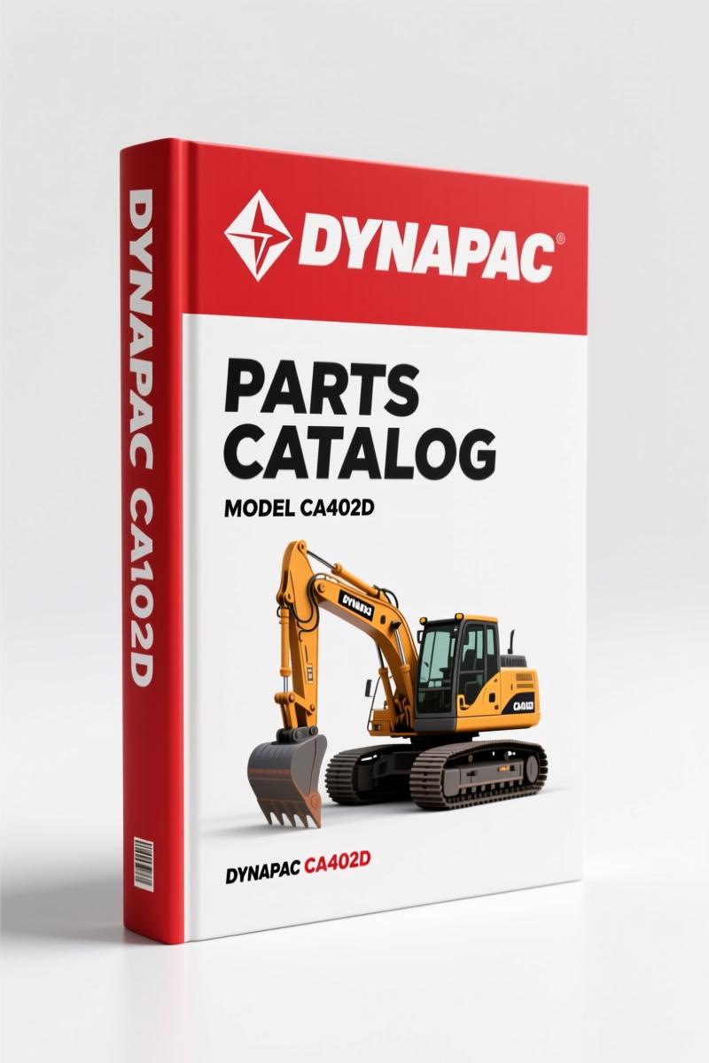 Dynapac CA402D Parts Catalog – 339 Pages of OEM Spare Parts Data
