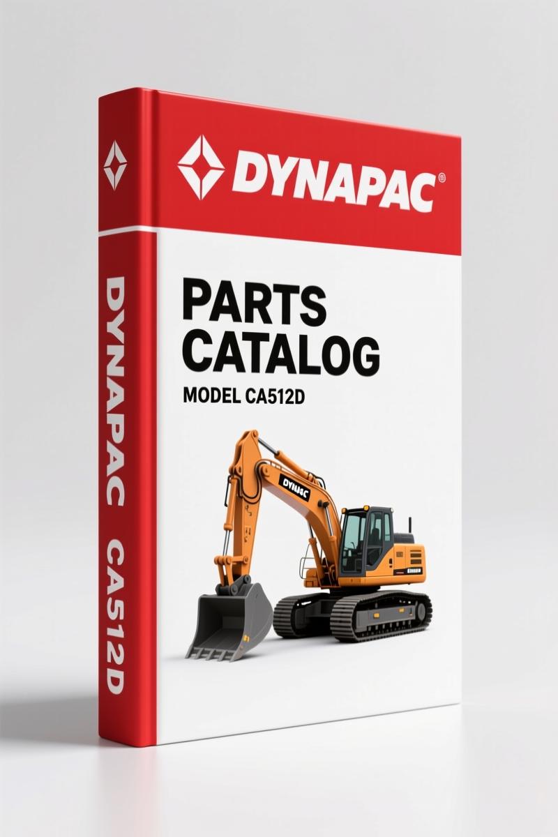 Dynapac CA512D 2008 Parts Catalog | 345-Page OEM Spare Parts