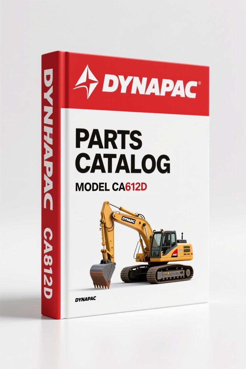 Dynapac CA612D 2004 Parts Catalog – 305 Pages