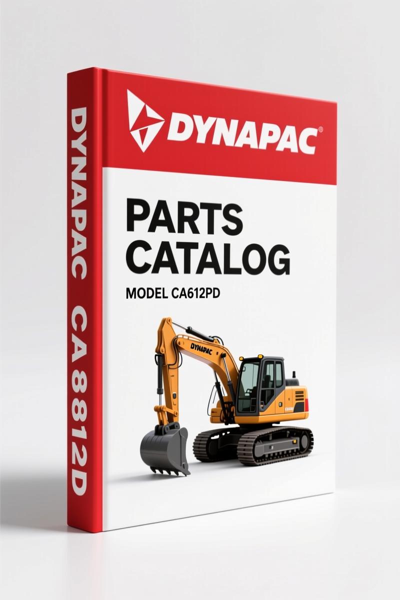 Dynapac CA612PD 2011 Parts Catalog – 344 Pages of OEM Part Numbers