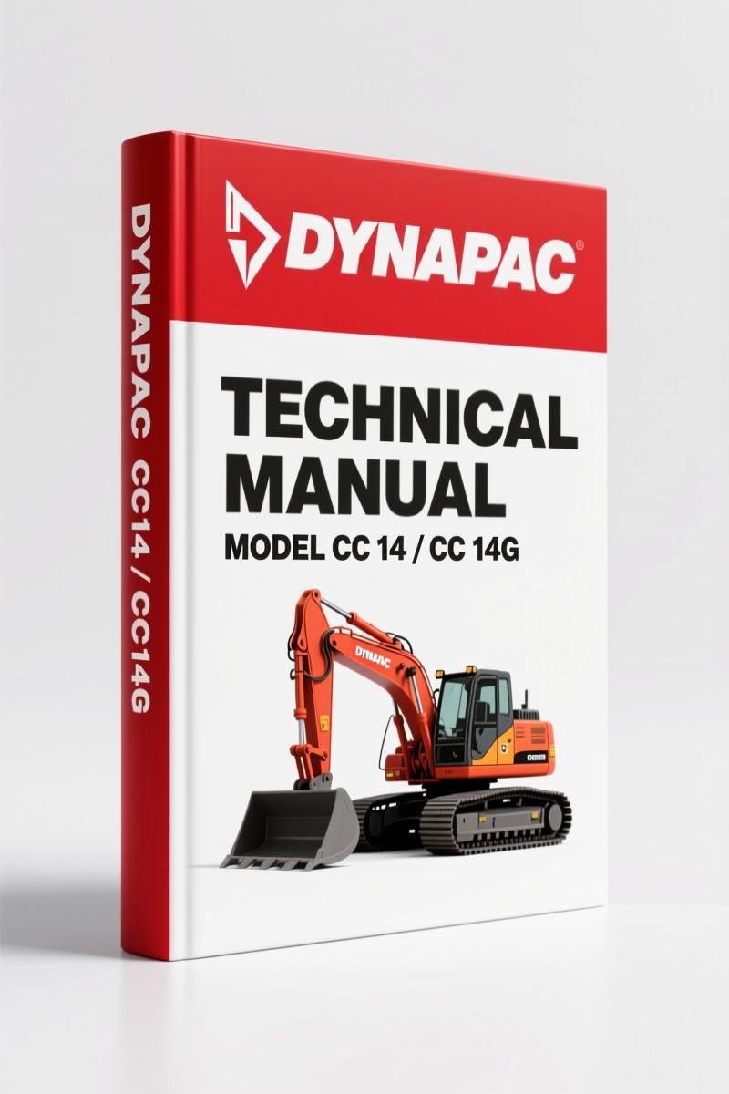 Dynapac CC 14, CC 14G Technical Manual – Factory Specs & Maintenance