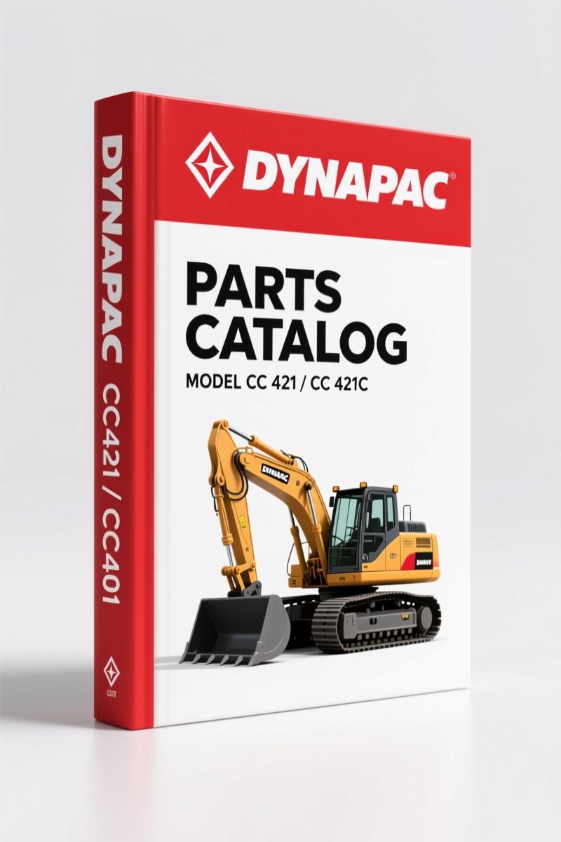 Dynapac CC 421, CC 421C Parts Catalog – 210 Pages of OEM Specs
