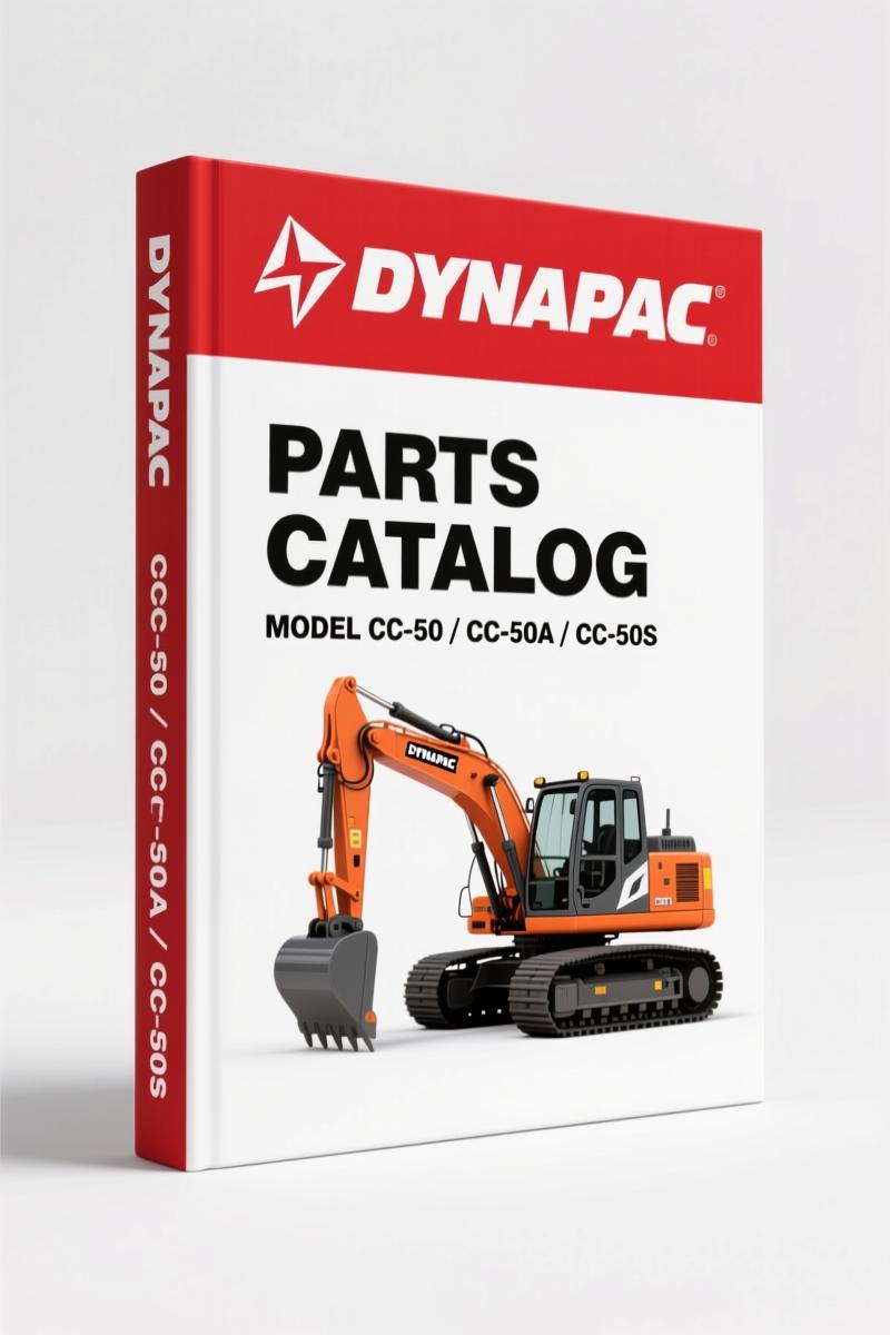 Dynapac CC-50A, CC-50, CC-50S 1982 Parts Catalog – Factory Specs