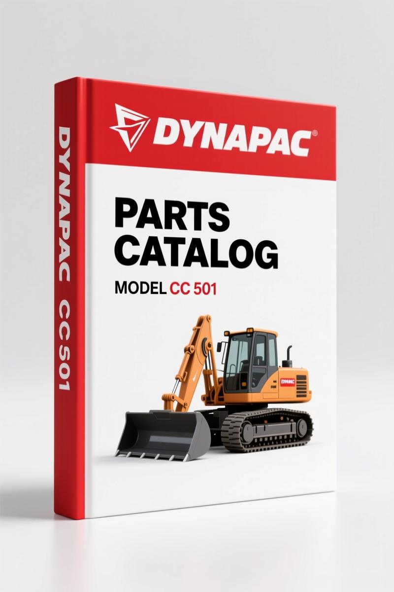 Dynapac CC 501 2000 Parts Catalog – 216 Pages OEM Part Numbers
