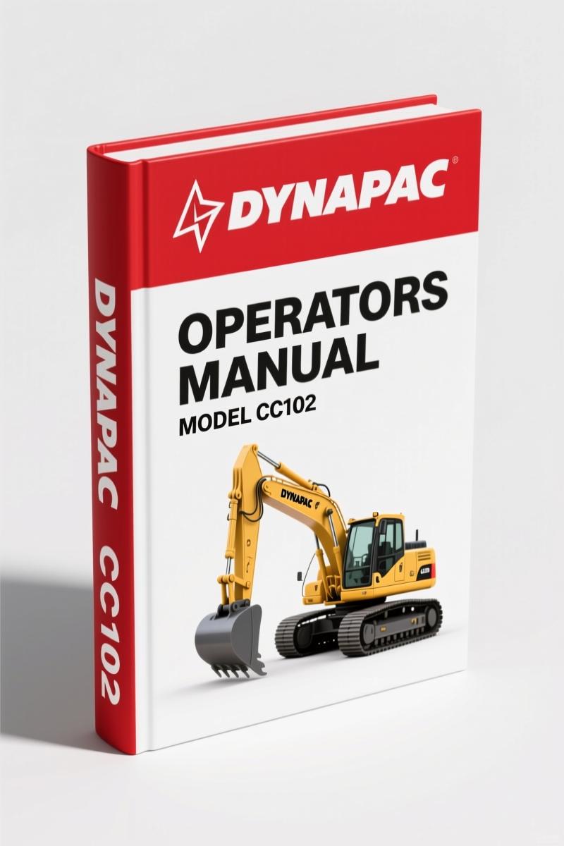 Dynapac CC102 Operators Manual – OEM Factory Specs for Safe Operation