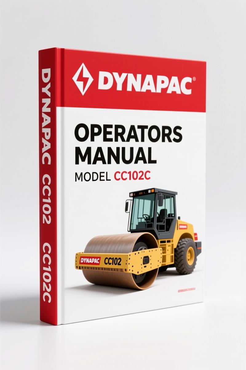 Dynapac CC102C Operators Manual – OEM Specs for Vibratory Roller
