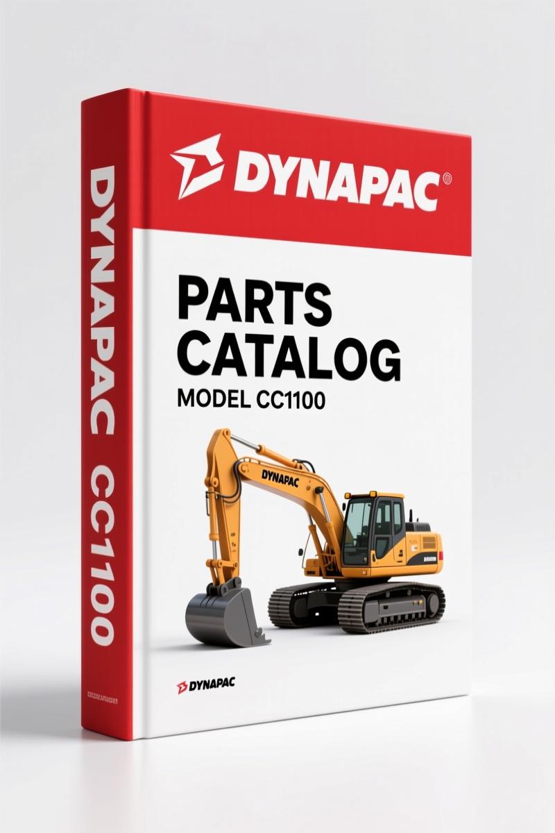 Dynapac CC1100 Parts Catalog – 228-Page OEM Parts Breakdown for Vibratory Roller