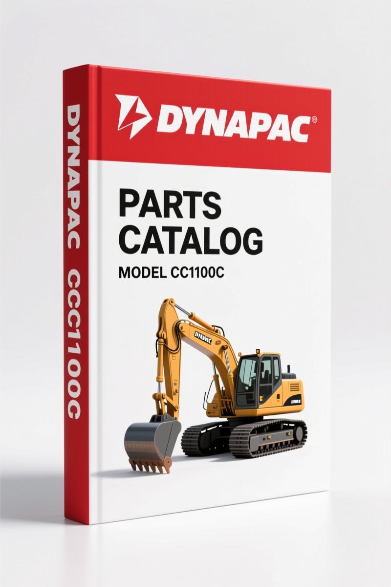 Dynapac CC1100C 2011 Parts Catalog - 244 Pages OEM Spare Parts