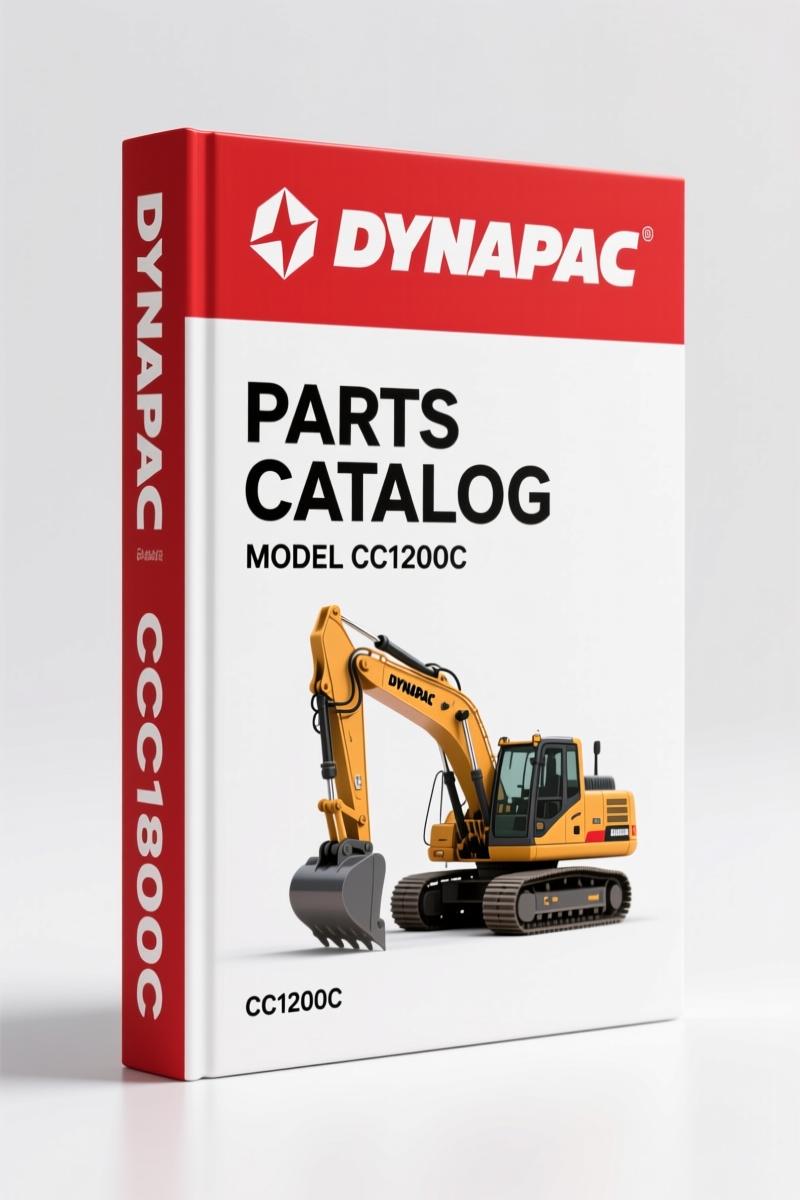 Dynapac CC1200C 2011 Parts Catalog – OEM Exploded-View Diagrams