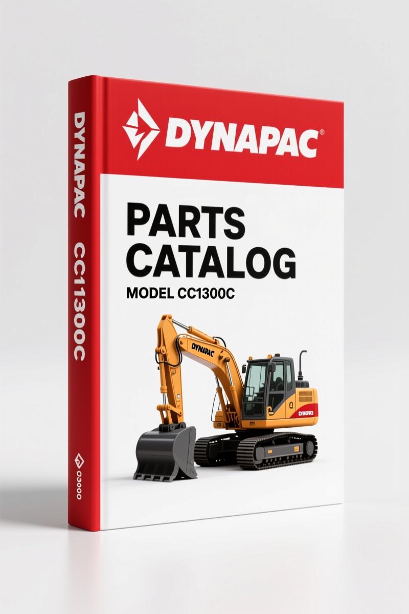 Dynapac CC1300C 2011 Parts Catalog – 226 Pages of OEM Specs