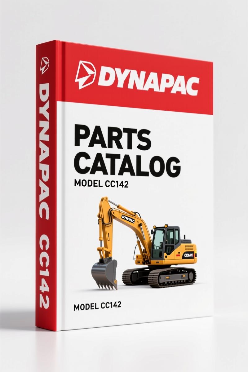 Dynapac CC142 Parts Catalog – 208 Pages of OEM Exploded Views