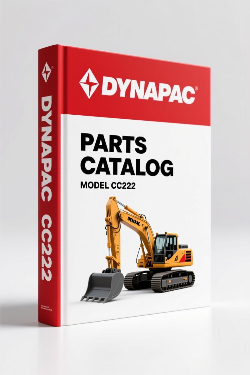 Dynapac CC222 Parts Catalog – 355 Pages of OEM Parts Data
