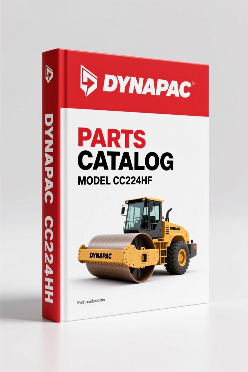 Dynapac CC224HF Parts Catalog – 438 Pages of OEM Exploded Views