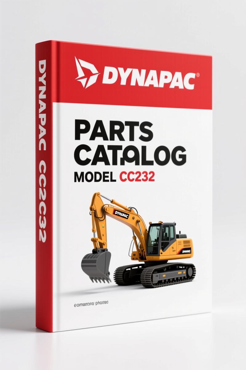Dynapac CC232 Parts Catalog – 355 Pages of OEM Spare Part Identification