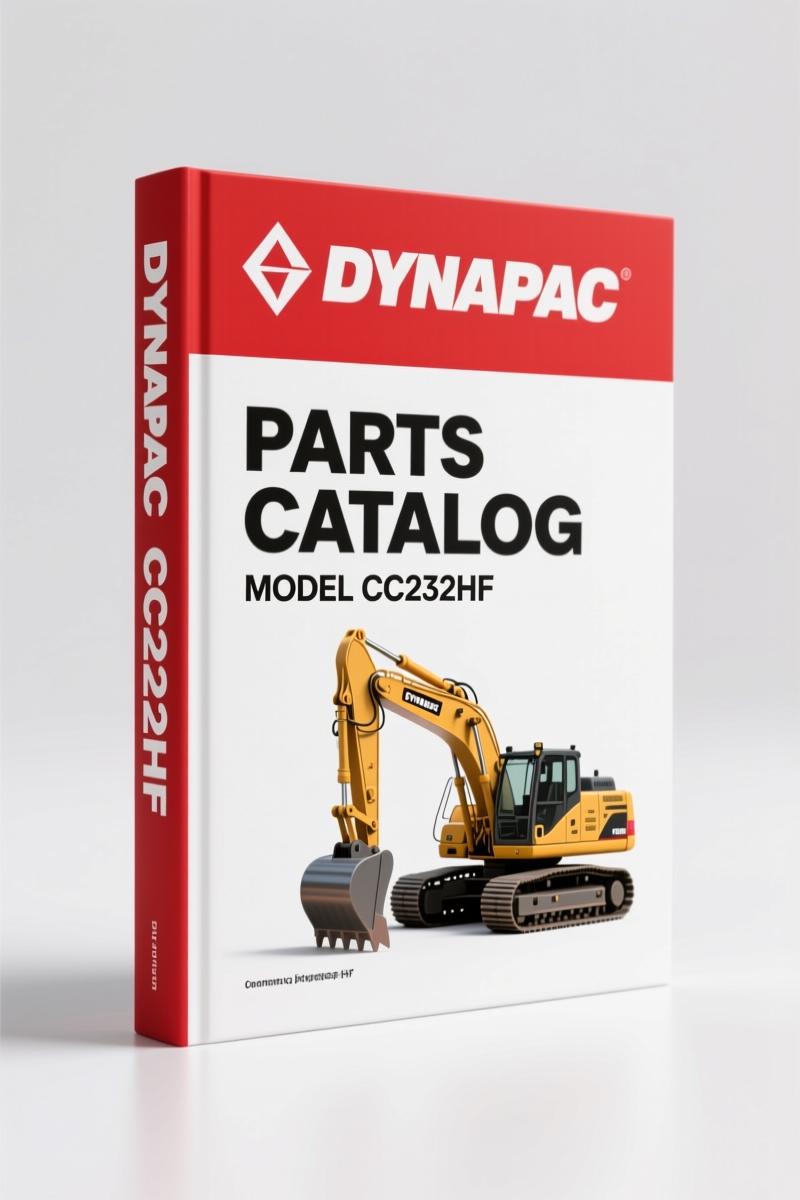 Dynapac CC232HF 2011 Parts Catalog – 330 Pages OEM Specs