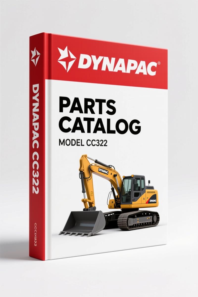 Dynapac CC322 2011 Parts Catalog – 317 Pages of OEM Specs