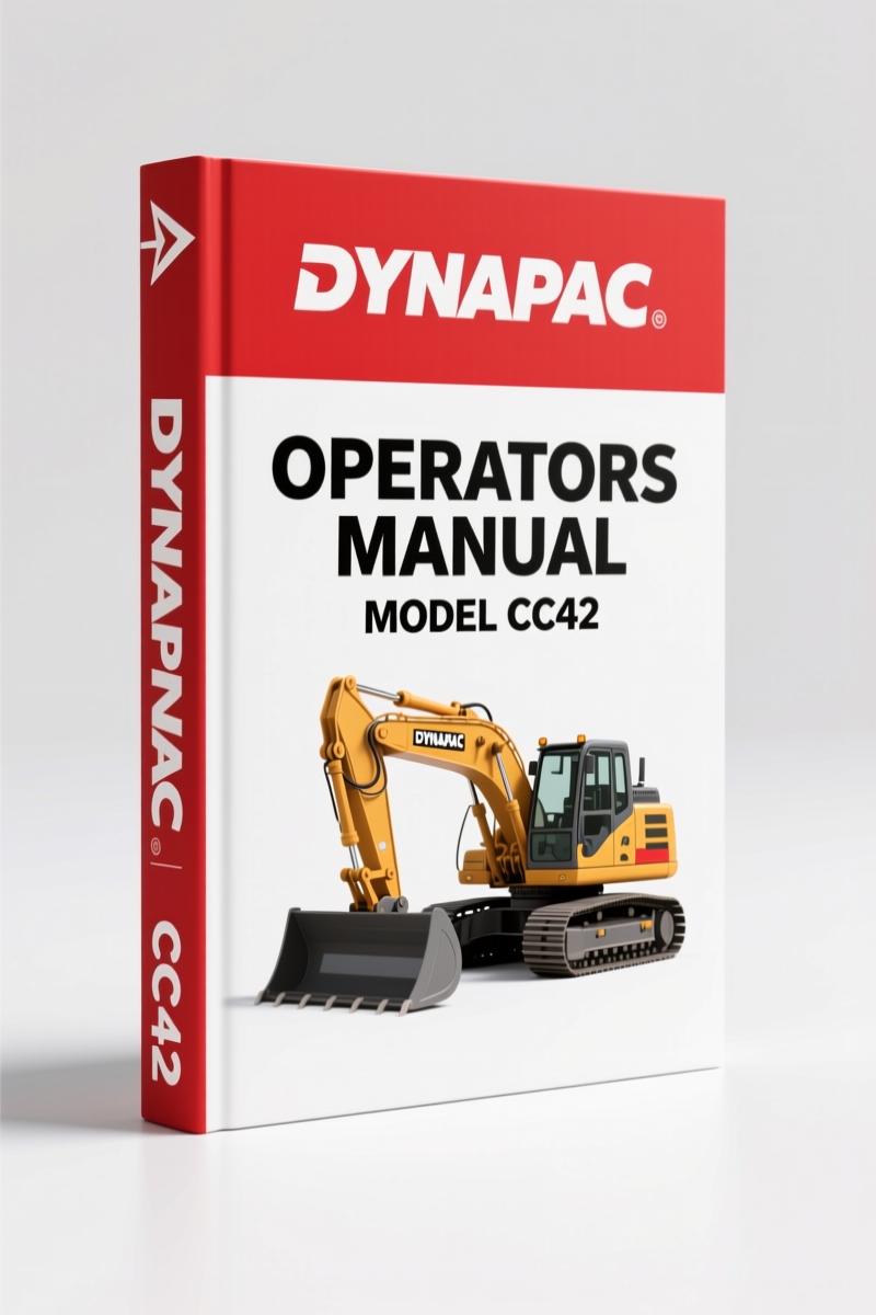 Dynapac CC42 Operators Manual – Factory-Certified Operation Procedures