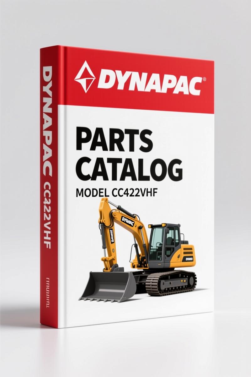 Dynapac CC422VHF 2006 Parts Catalog – 199 Pages OEM Specs