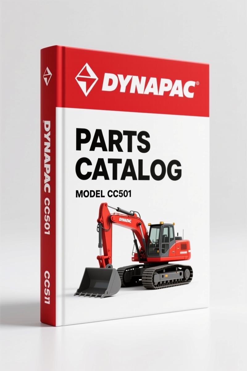 Dynapac CC501 Parts Catalog – 158 Pages OEM Parts Data