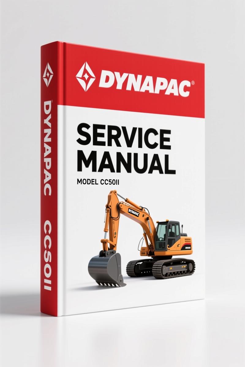 Dynapac CC50II 1987 Service Manual – Factory Maintenance Specs