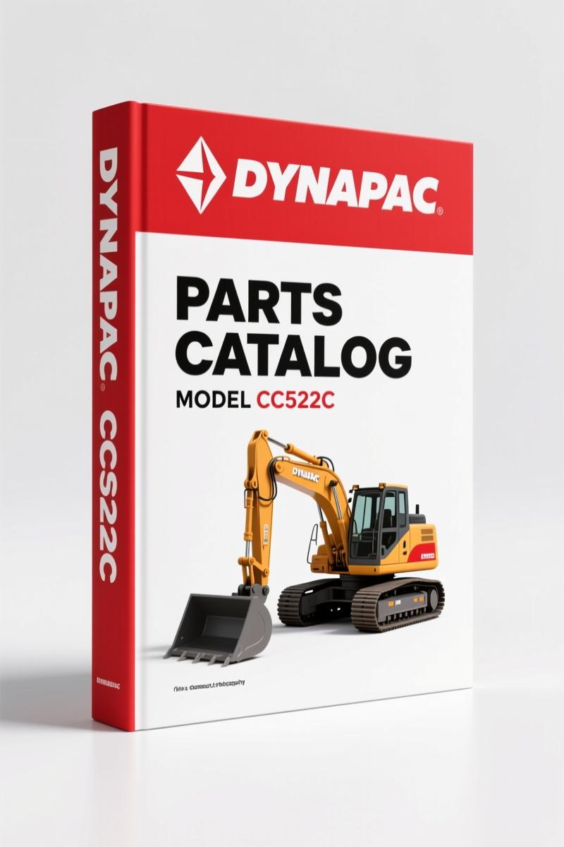 Dynapac CC522C 2004 Parts Catalog – 265 Pages of OEM Part Numbers