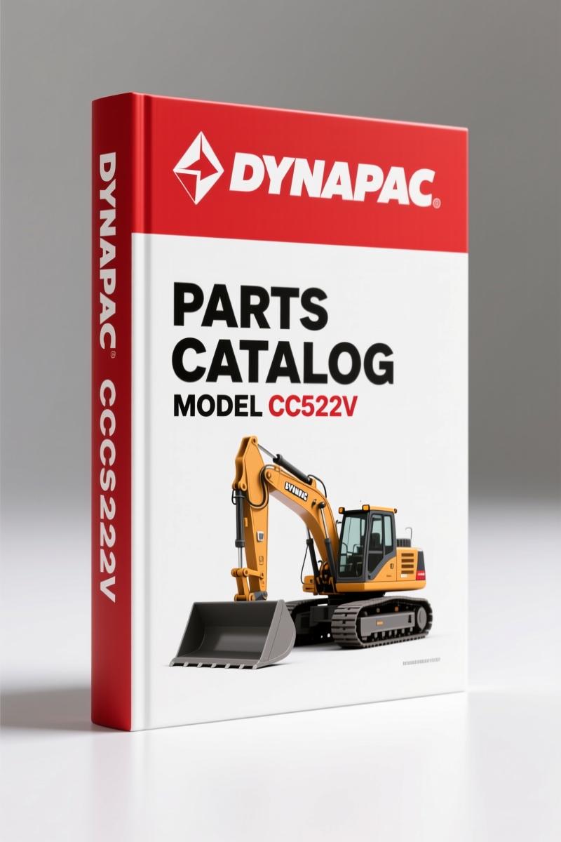 Dynapac CC522V Parts Catalog – 202 Pages of Official Spare Parts Data