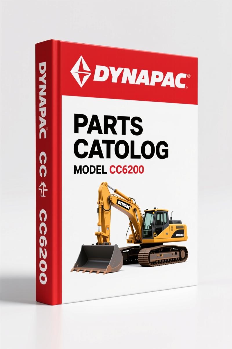 Dynapac CC6200 2015 Parts Catalog – 556 Pages of OEM Part Data