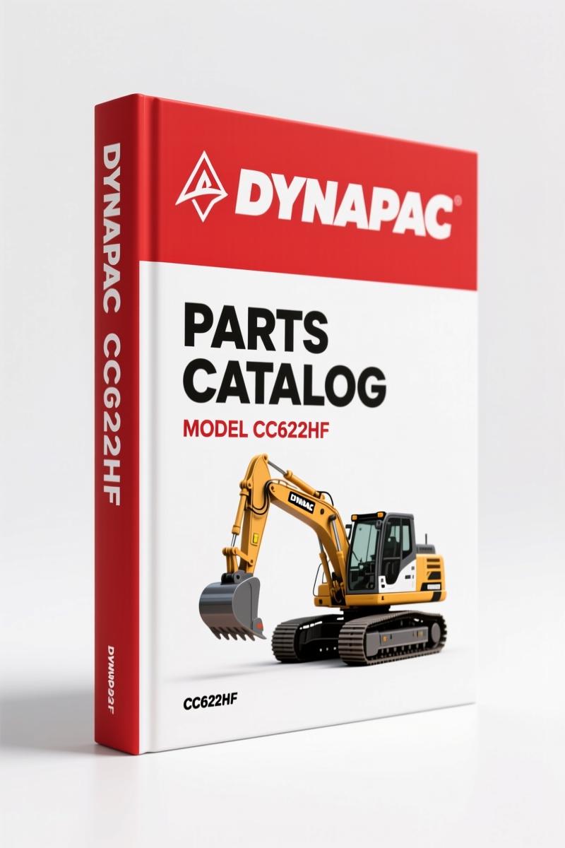 Dynapac CC622HF Parts Catalog – 273 Pages of OEM Component Data