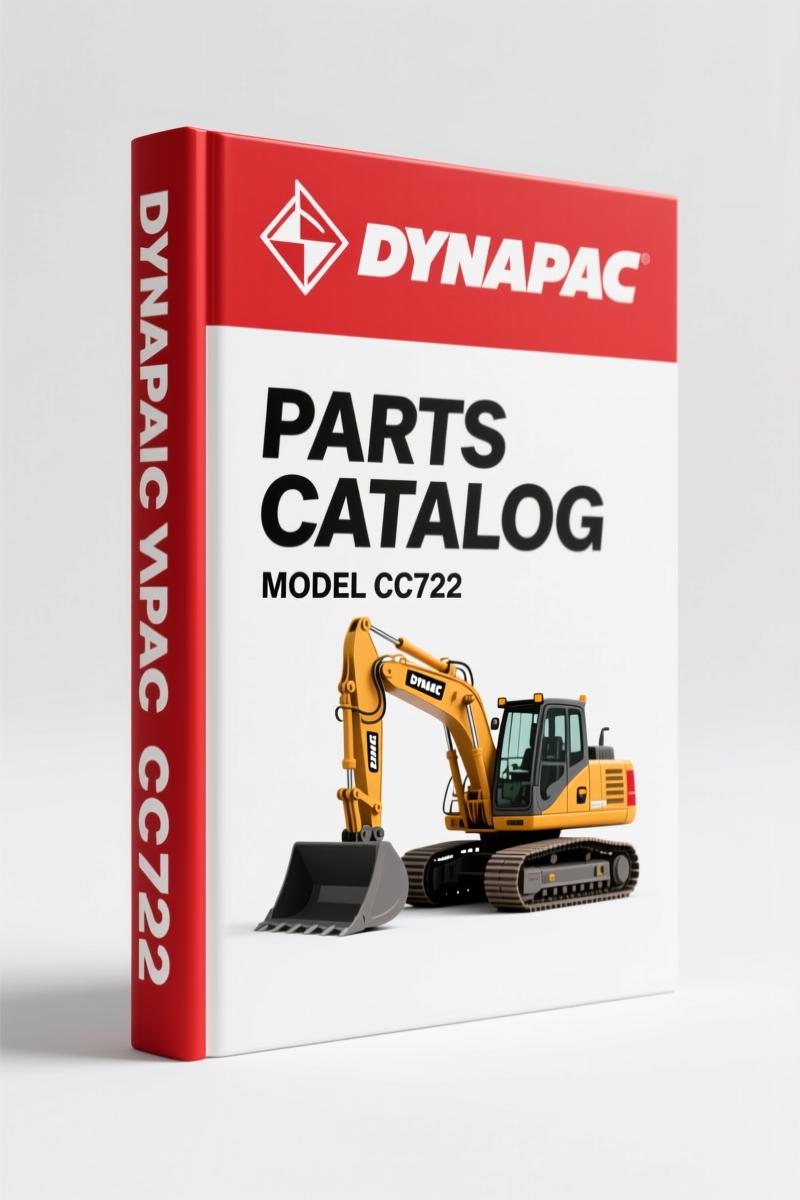 Dynapac CC722 2006 Parts Catalog – OEM Spare Parts Identification