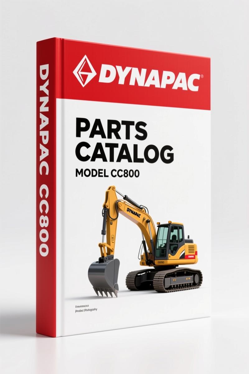 Dynapac CC800 2009 Parts Catalog – OEM Spare Parts Data