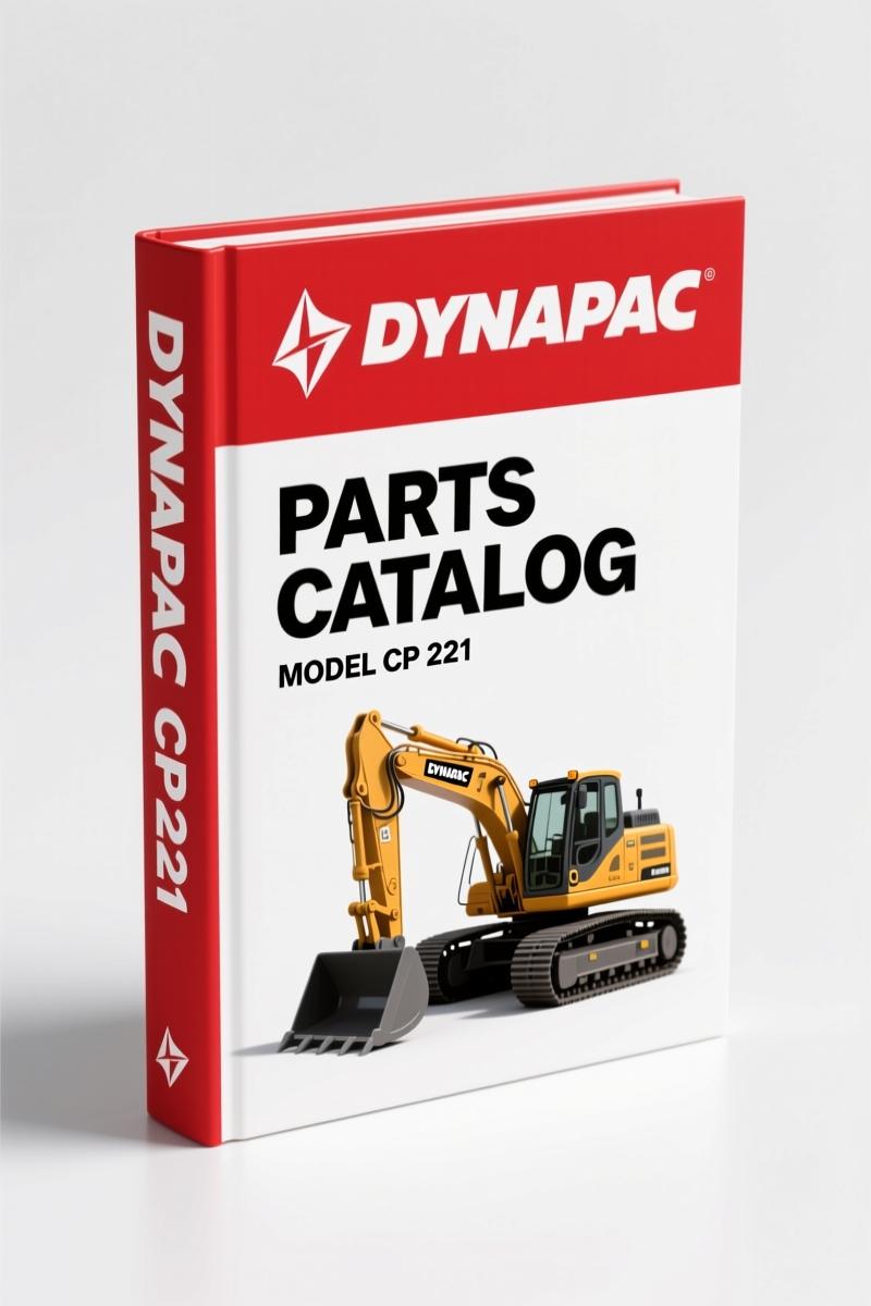 Dynapac CP 221 Parts Catalog – 437 Pages of OEM Part Identification