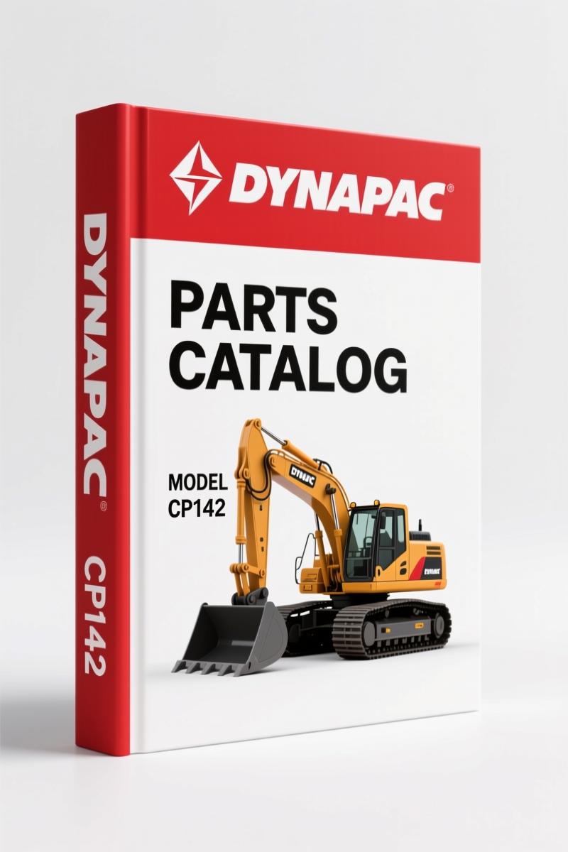 Dynapac CP142 Parts Catalog – 112 Pages of OEM Specs